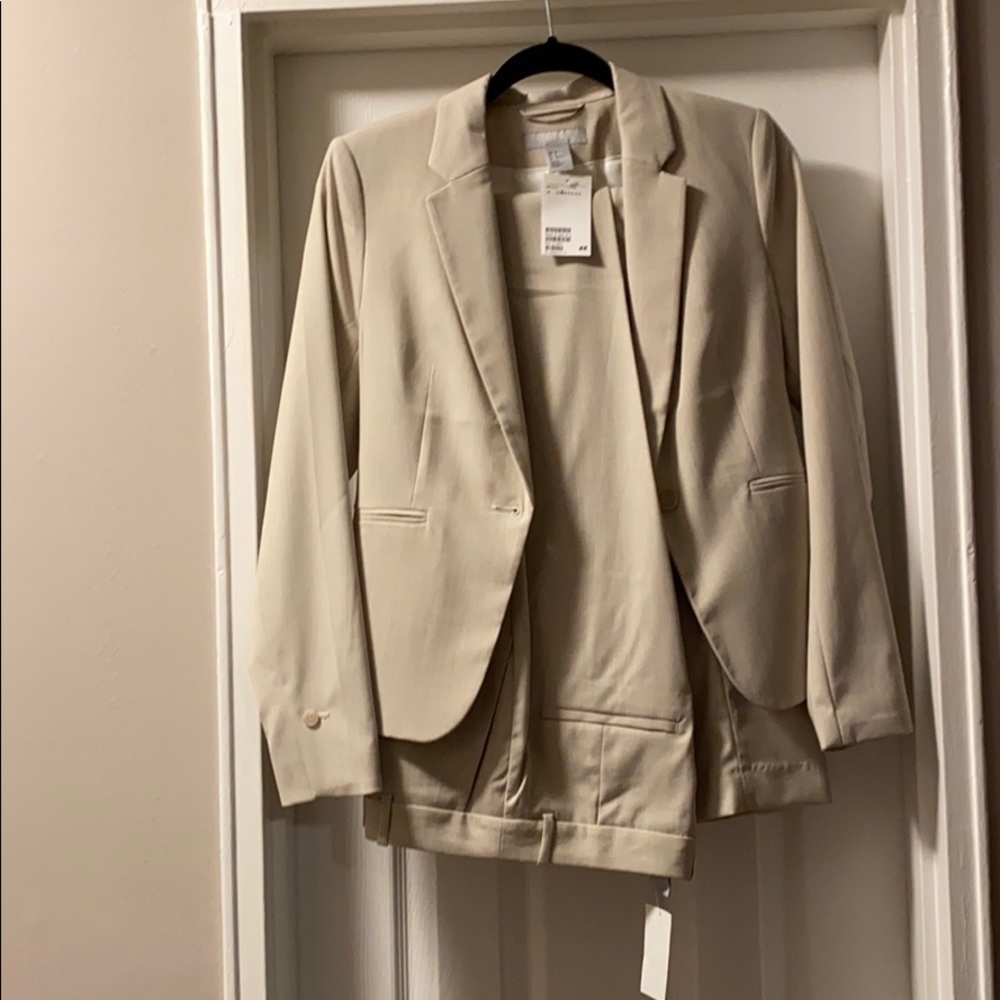 Classic tan suit